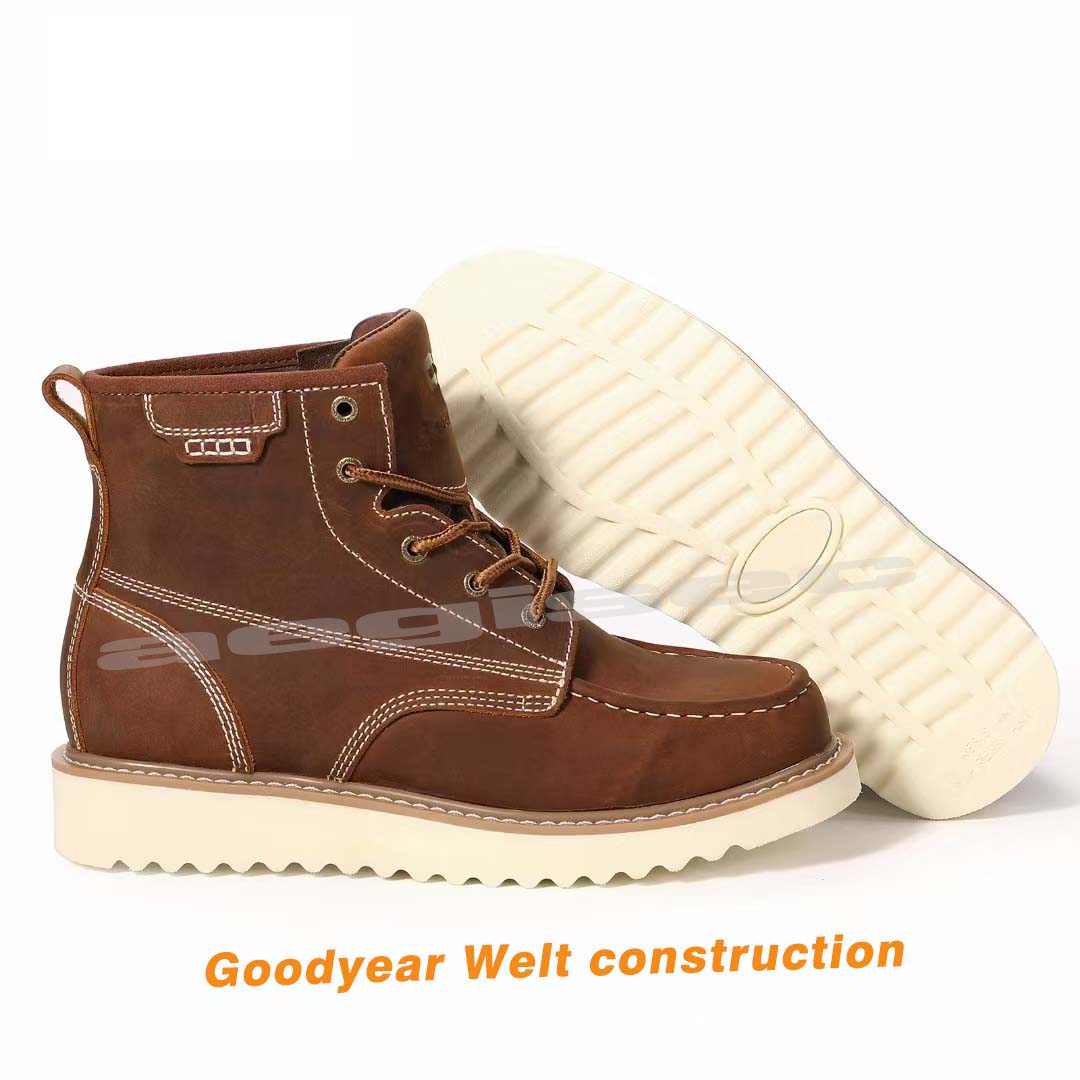Goodyear Welt Boot With Scuff Cap